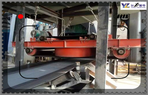 自卸式電磁除鐵器，原平RCDD-20自卸式電磁除鐵器圖片安裝工作視頻_國家標準_干式輕型原平RCDD-20自卸式電磁除鐵器圖片型號