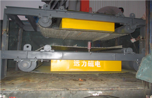 輸送帶除鐵器，寧夏輸送帶除鐵器價(jià)格_工作原理及安裝高度要求_寧夏輸送帶除鐵器價(jià)格不卸料怎么回事，如何清理及接線(xiàn)     