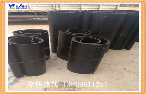 皮帶除鐵器，寧夏皮帶安裝除鐵器目的_浙江除鐵器皮帶損壞原因不卸料怎么回事，如何清理及接線(xiàn)