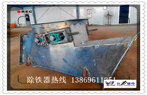 管道自動(dòng)永磁除鐵器，重慶管道式自動(dòng)永磁除鐵器價(jià)格_遠力重慶管道式自動(dòng)永磁除鐵器12000高斯_可定制工作原理_安裝示意圖