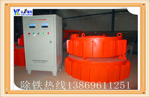 干粉電磁除鐵器，安徽干粉電磁除鐵器_安徽干粉電磁除鐵器廠(chǎng)家工作原理及內部結構