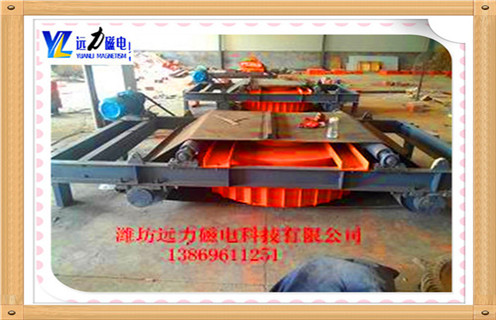 電磁自卸除鐵器，云南電磁自卸式除鐵器工作視頻_國家標準_云南電磁自卸式除鐵器圖片訂做配電箱型號